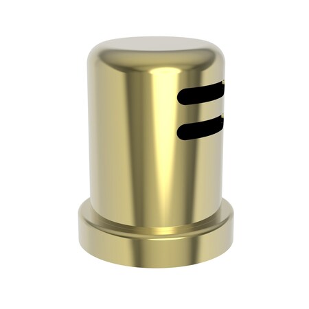 Newport Brass Air Gap Cap in Polished Brass Uncoated (Living) 100-2/03N